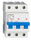 Intreruptor automat modular (MCB) AMPARO 6kA, B 32A, 3-poli