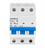 Intreruptor automat modular (MCB) AMPARO 6kA, B 40A, 3-poli
