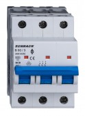 Intreruptor automat modular (MCB) AMPARO 6kA, B 50A, 3-poli