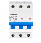Intreruptor automat modular (MCB) AMPARO 6kA, C 13A, 3-poli