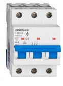 Intreruptor automat modular (MCB) AMPARO 6kA, C 20A, 3-poli