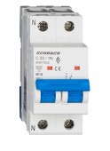 Intreruptor automat modular (MCB) AMPARO 6kA, C 25A, 1P+N