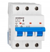 Intreruptor automat modular (MCB) AMPARO 6kA, C 32A, 3-poli
