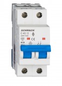 Intreruptor automat modular (MCB) AMPARO 6kA, C 40A, 2-poli