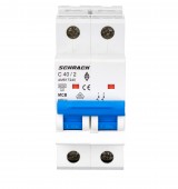 Intreruptor automat modular (MCB) AMPARO 6kA, C 40A, 2-poli