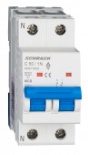 Intreruptor automat modular (MCB) AMPARO 6kA, C 50A, 1P+N