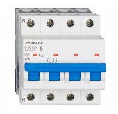 Intreruptor automat modular (MCB) AMPARO 6kA, C 50A, 3P+N