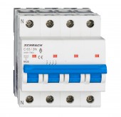 Intreruptor automat modular (MCB) AMPARO 6kA, C 63A, 3P+N