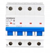 Intreruptor automat modular (MCB) AMPARO 6kA, C 63A, 3P+N