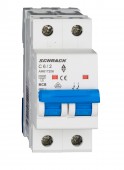 Intreruptor automat modular (MCB) AMPARO 6kA, C 6A, 2-poli