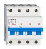 Intreruptor automat modular (MCB) AMPARO 6kA, C 6A, 3P+N