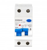 Intreruptor automat+dif. 1P+N, AMPARO 6kA, C 13A, 30mA,tip A