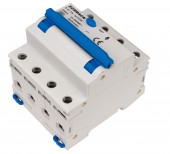 Intreruptor automat+dif. 3+N, AMPARO 6kA, B 10A, 30mA,tip A