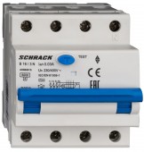 Intreruptor automat+dif. 3+N, AMPARO 6kA, B 16A, 30mA,tip A