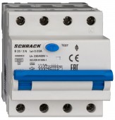 Intreruptor automat+dif. 3+N, AMPARO 6kA, B 20A, 30mA,tip A