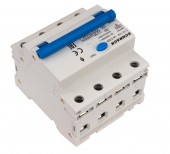 Intreruptor automat+dif. 3+N, AMPARO 6kA, C 10A, 30mA,tip A