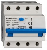 Intreruptor automat+dif 3+N, AMPARO 6kA, C 13A, 30mA, tip A