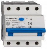 Intreruptor automat+dif. 3+N, AMPARO 6kA, C 32A, 30mA,tip A