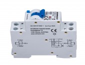 Intreruptor automat+dif., Tip A, C 20/003A,1+N un modul, 6kA
