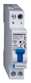 Intreruptor automat+dif., Tip A, C 32/003A,1+N un modul, 6kA