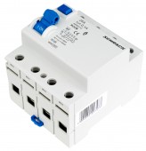 Intreruptor diferential AMPARO (10kA), 25A, 4-poli, 100mA