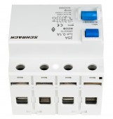 Intreruptor diferential AMPARO (10kA), 25A, 4-poli, 100mA