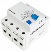 Intreruptor diferential AMPARO (10kA), 25A, 4-poli, 100mA