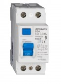 Intreruptor diferential AMPARO (10kA), 63A, 2-poli, 30mA