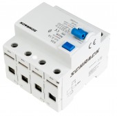 Intreruptor diferential AMPARO (10kA), 63A, 4-poli, 100mA