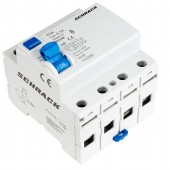 Intreruptor diferential AMPARO (10kA), 63A, 4-poli, 100mA