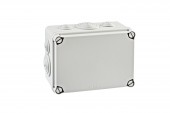 Junction Box IP65, H=133 W=180 D=80, 6xM25 4xM40