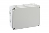 Junction Box IP65, H=197 W=260 D=100, 6xM40 4xM25