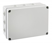 Junction Box IP65, H=253 W=342 D=132, 12xM40, halogen-free