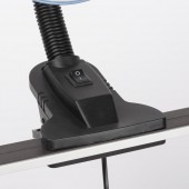 Lampa Birou Clip Bleu 1xE27 60W