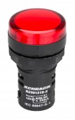 Lampa de semnalizare cu LED, monobloc, 24V-AC/DC, rosu
