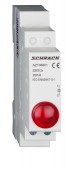 Lampa modulara simpla cu LED, AMPARO, rosu, 230V-AC