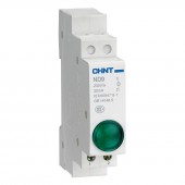 Lampa semnalizare sina 230VAC/DC, verde, Chint