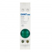 Lampa semnalizare sina 230VAC/DC, verde, Chint