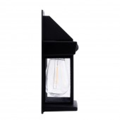 Lampa solara Bayern senzor 3W IP44, negru, Erste