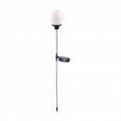 Lampa Solara LED Blanco Alb+Crom 10x10x84cm