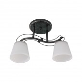 Lustra Aria Crom+Alb 2xE27 60W