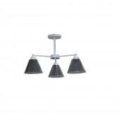 Lustra Fare 3XE27 IP20, alb+negru, Erste