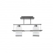Lustra Kyoto Crom+Negru+Alb 2xE27 60W