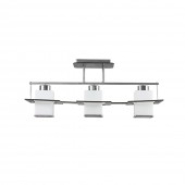 Lustra Kyoto Crom+Negru+Alb 3xE27 60W