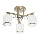 Lustra Milky 3XE27 IP20, alama+alb, Erste