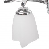 Lustra Tania Crom+Alb 2xE27 60W