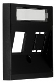 Masca 1 port RJ45, Toolless Line, negru
