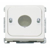 Masca cu decupaj 22,5mm, alb