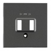 Masca frontala incarcare USB, antracit