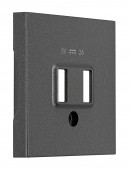 Masca frontala incarcare USB, antracit